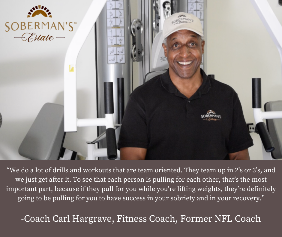 “We do a lot of drills and workouts that are team oriented. et after it. And to see that each person is pulling for each other, that’s the most important part, because if they pull for you while you’re lifting weight