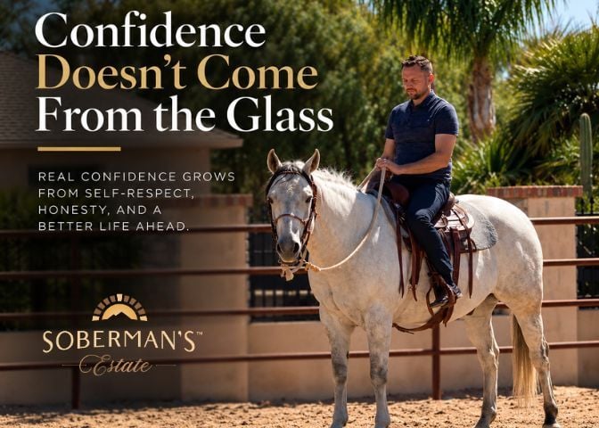 Confidence Doesn't Come From the Glass