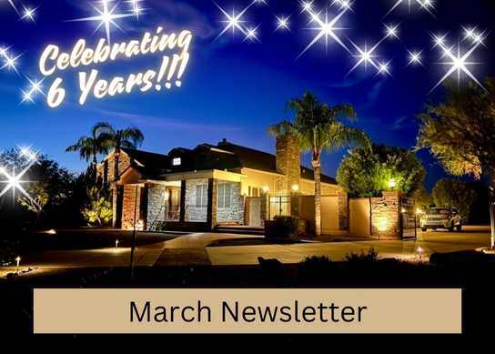 march newsletter - the estate at night